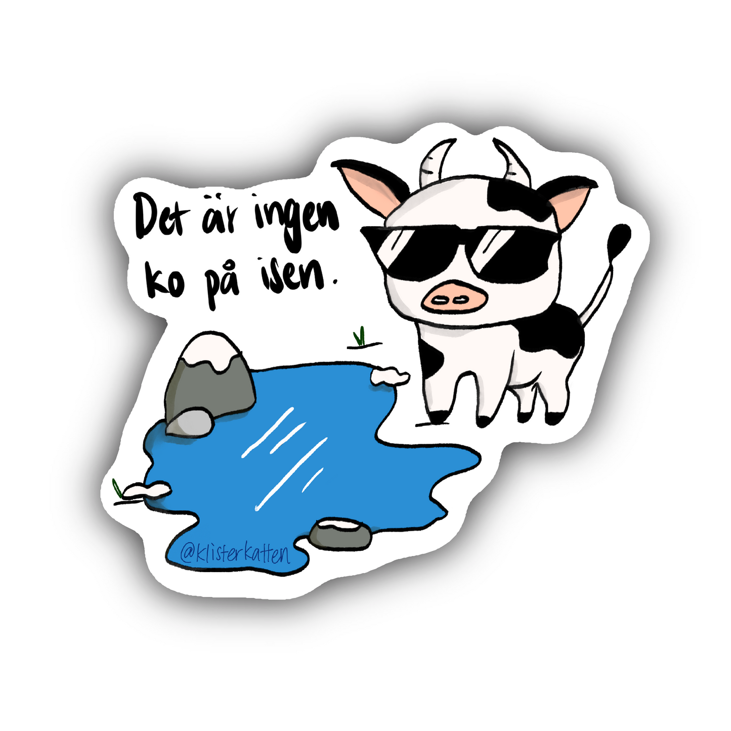 INGEN KO PÅ ISEN